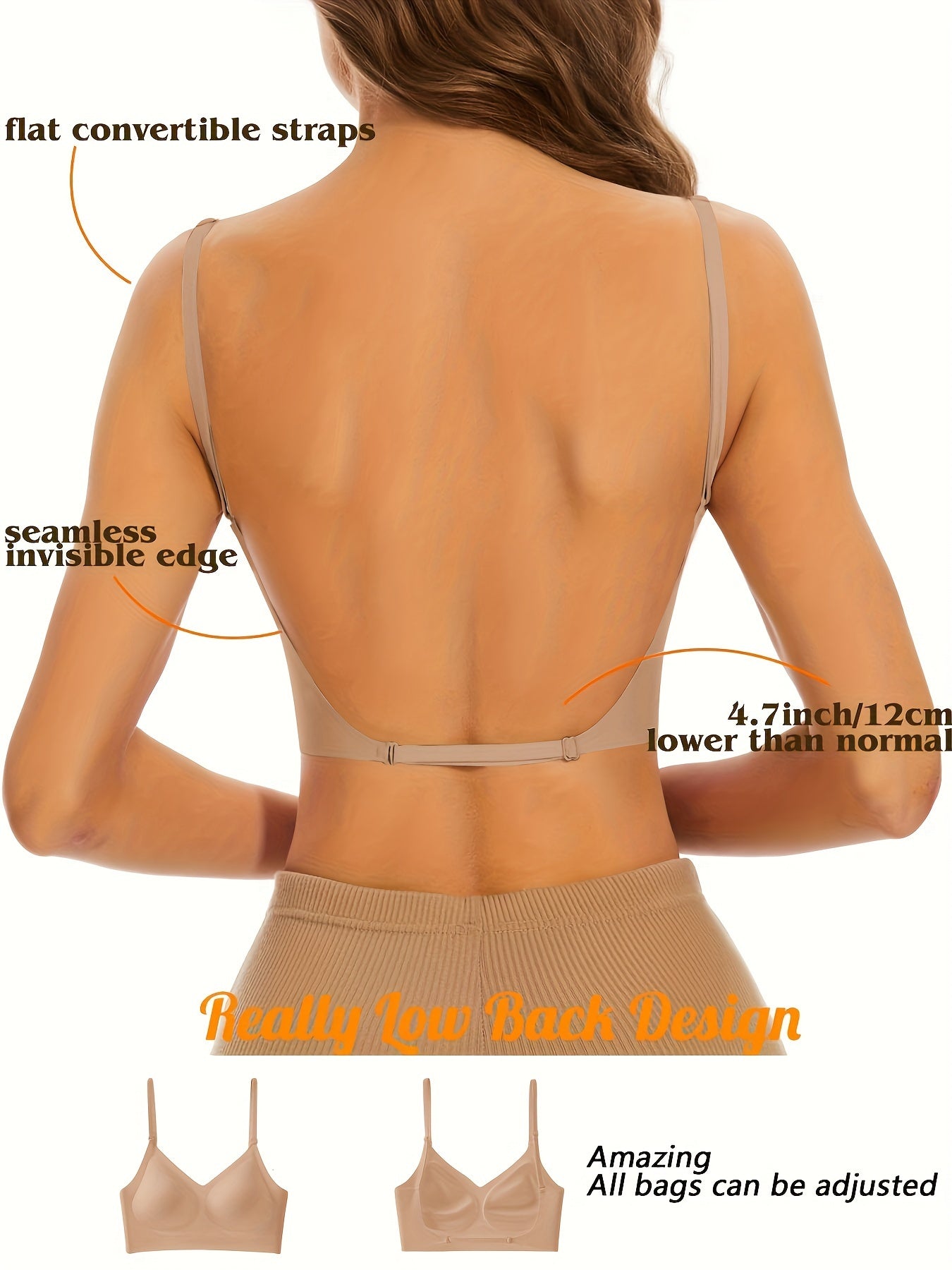 Soutien-gorge  sans armatures pour femme - Topdecheztop.fr