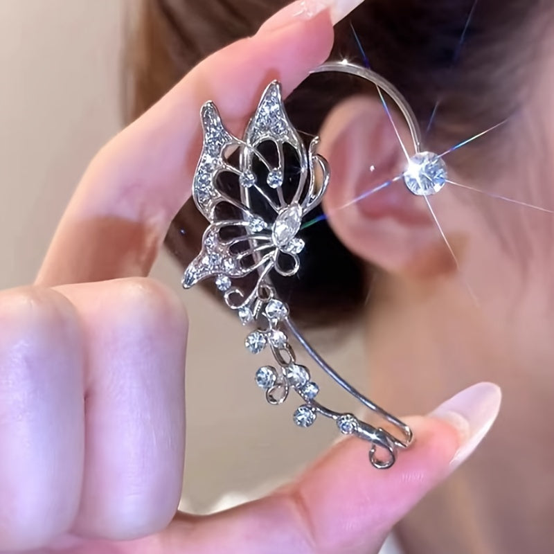 Boucles d'oreilles papillon exquises, 1 pièce - Topdecheztop.fr