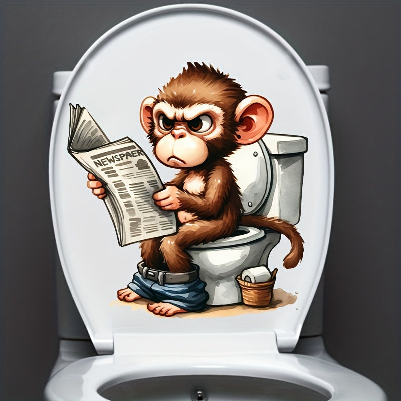 Autocollant pour toilettes - Topdecheztop.fr