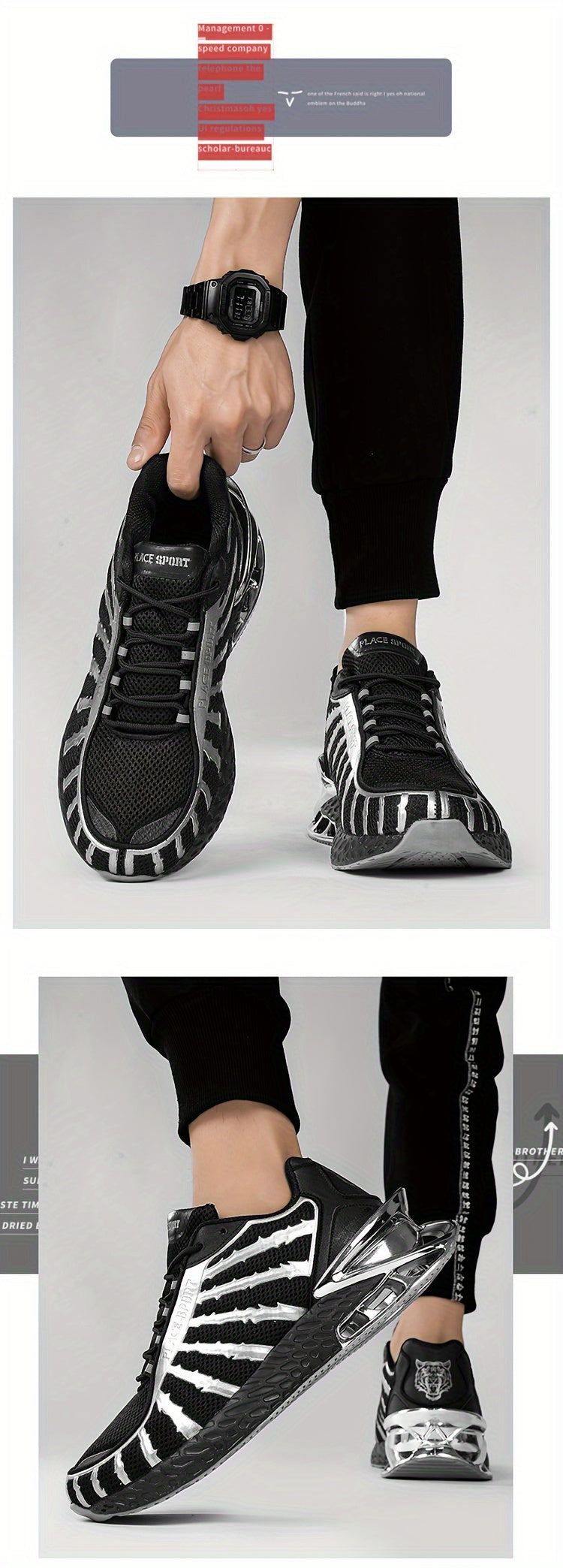 Chaussures de sport décontractées pour hommes - Topdecheztop.fr