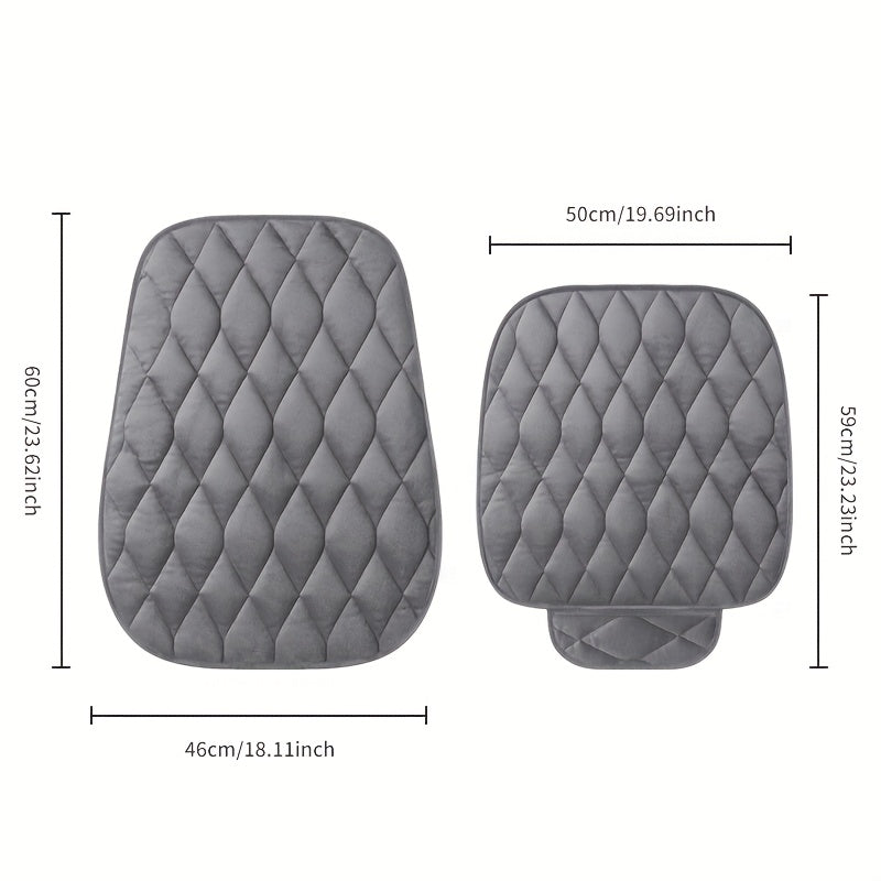 Ensemble Coussins de Siège Auto – Polyester Souple, Léger, Toutes Saisons