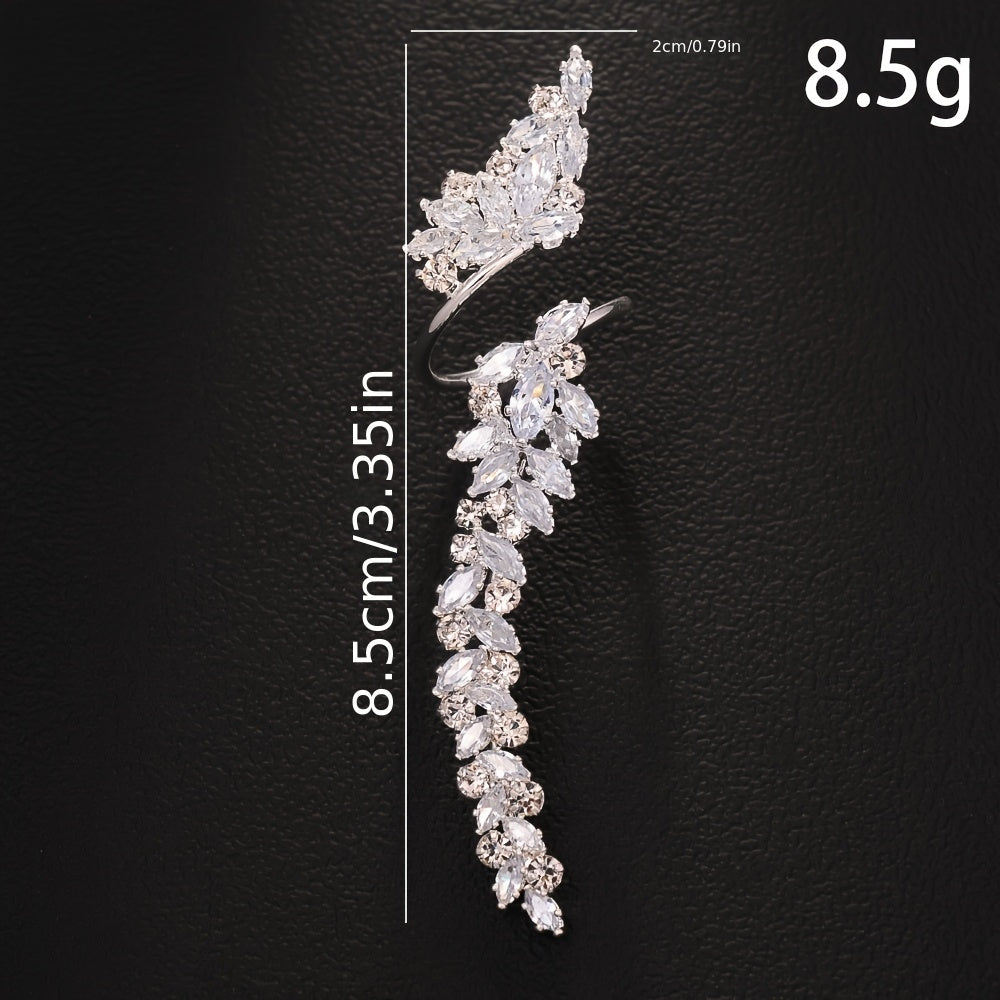 Bague Ajustable Ouverte Femme — Cuivre & Zircon Cubique, 4 Coloris, Quotidien & Mariage