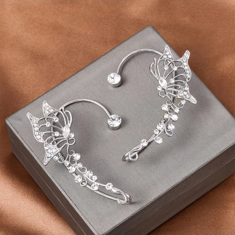 Boucles d'oreilles papillon exquises, 1 pièce - Topdecheztop.fr