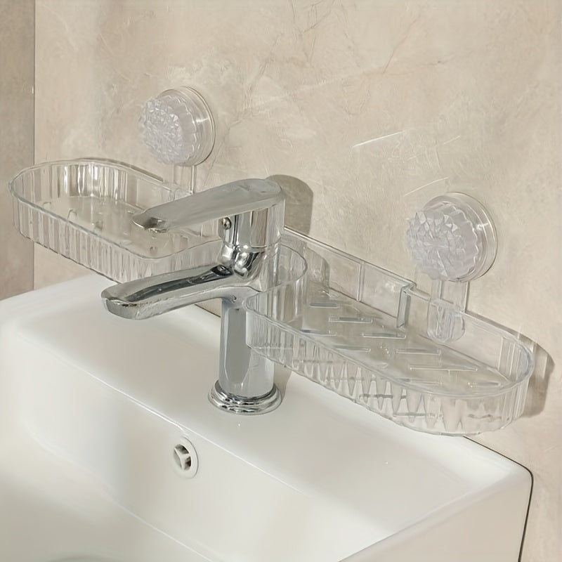 Organisateur Robinet Salle de Bain - Porte-Accessoires sans Percage