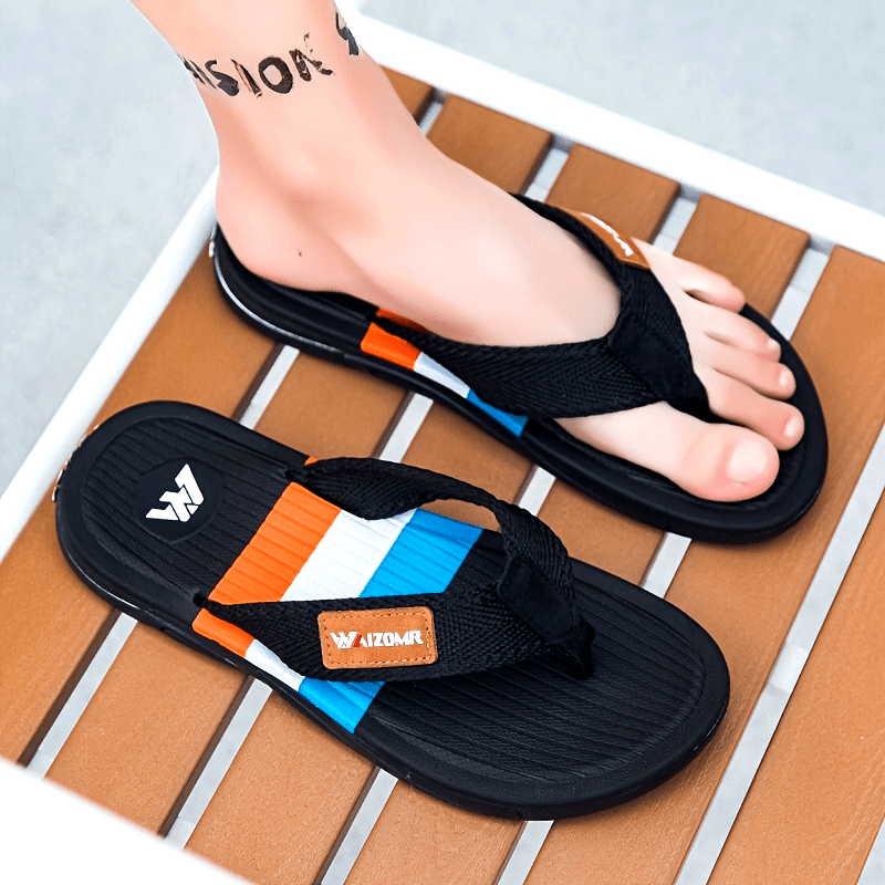 Tongs tendance pour hommes, confortables, antidérapantes - Topdecheztop.fr