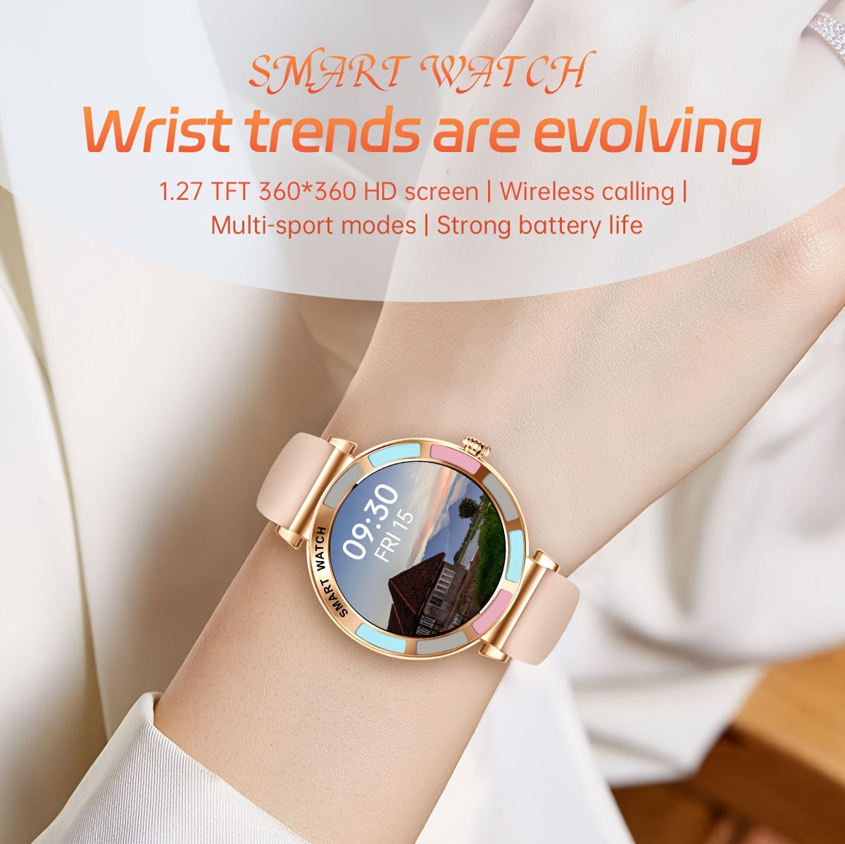 Montre connectée  avec écran tactile - Topdecheztop.fr