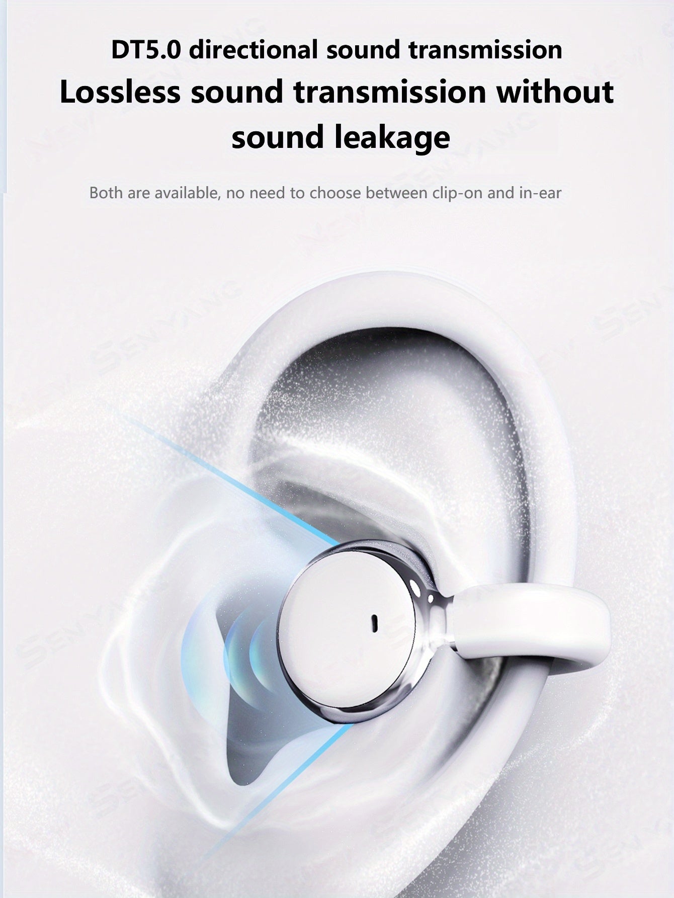 Ecouteurs TWS Sans Fil Senyang 2026 - Hi-Fi, ENC, Clip & Intra-Auriculaire