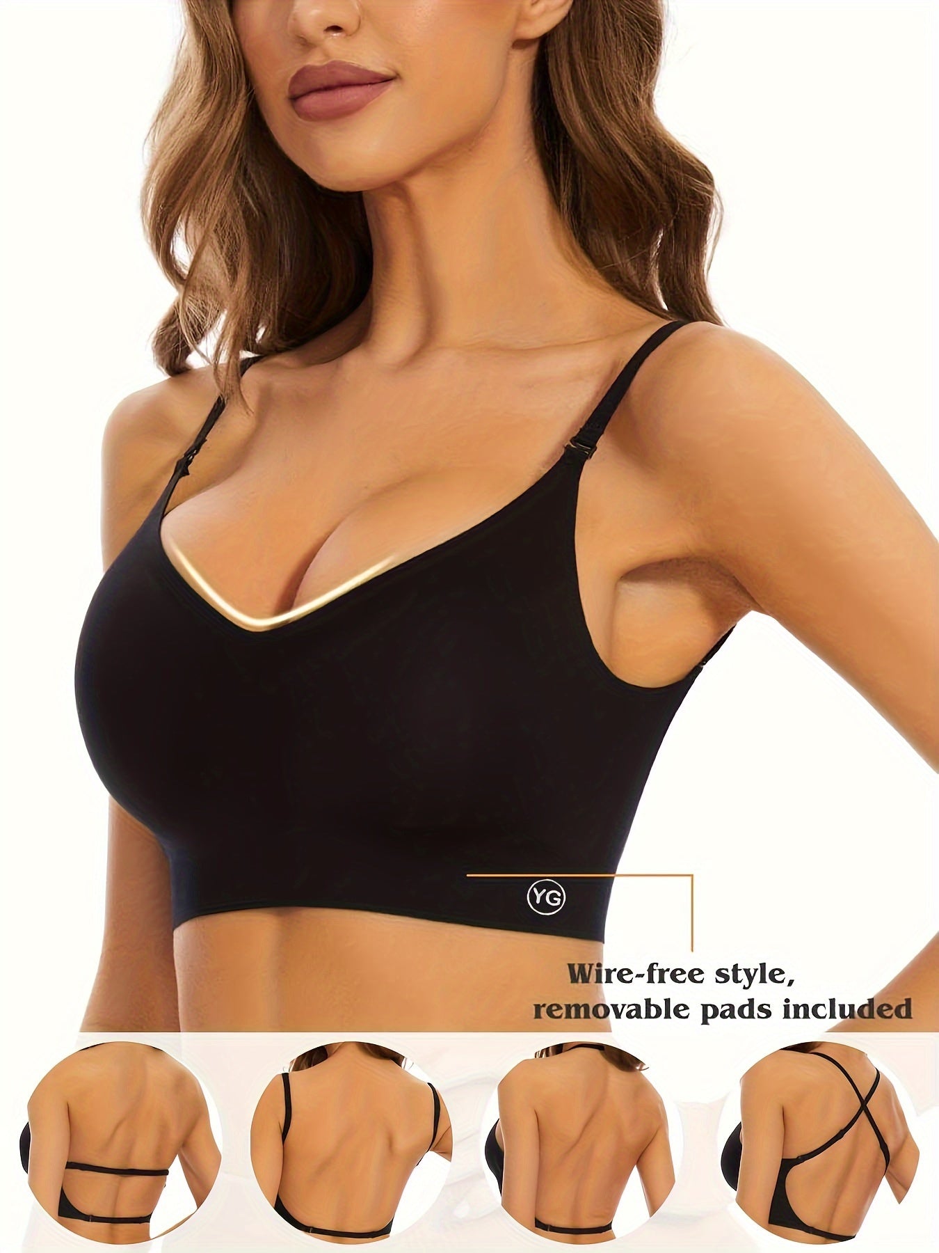 Soutien-gorge  sans armatures pour femme - Topdecheztop.fr
