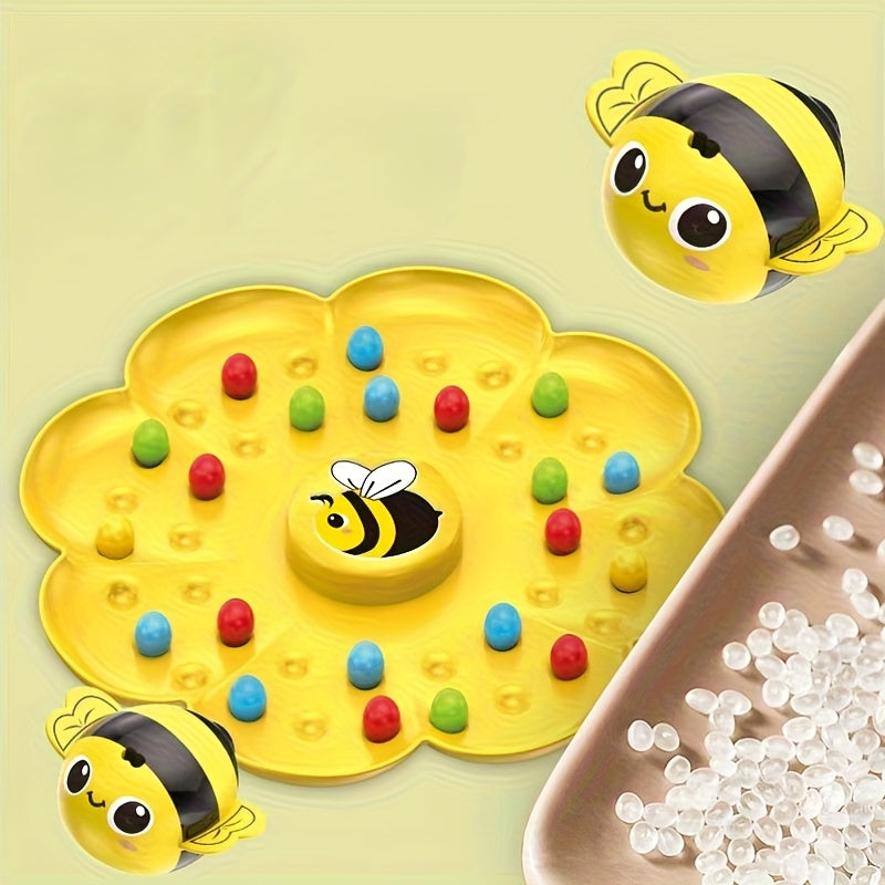 Jeu de Peche Magnetique STEM - 69 Pieces, Plateau Nid d'Abeille, Educatif, des 3 Ans