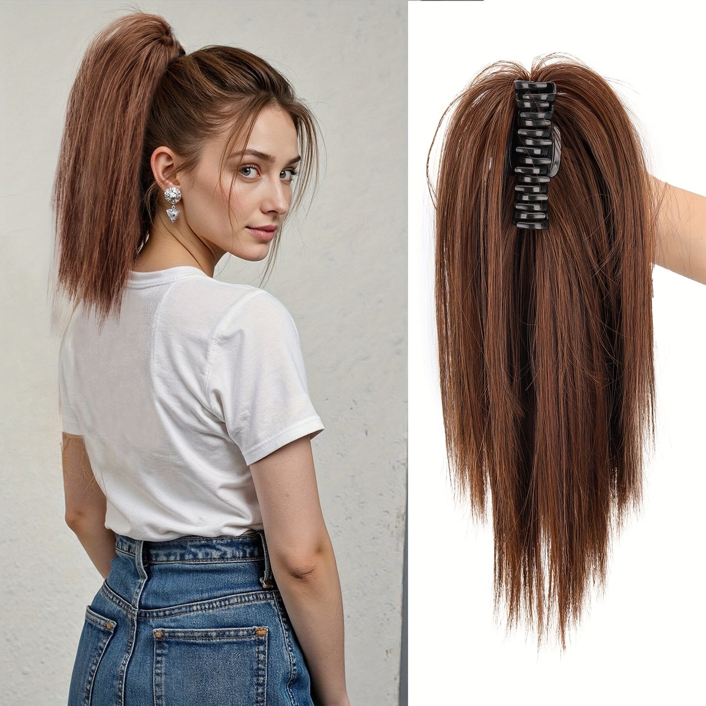 Perruque , queue de cheval  pour femme - Cheveux synthétiques - Topdecheztop.fr