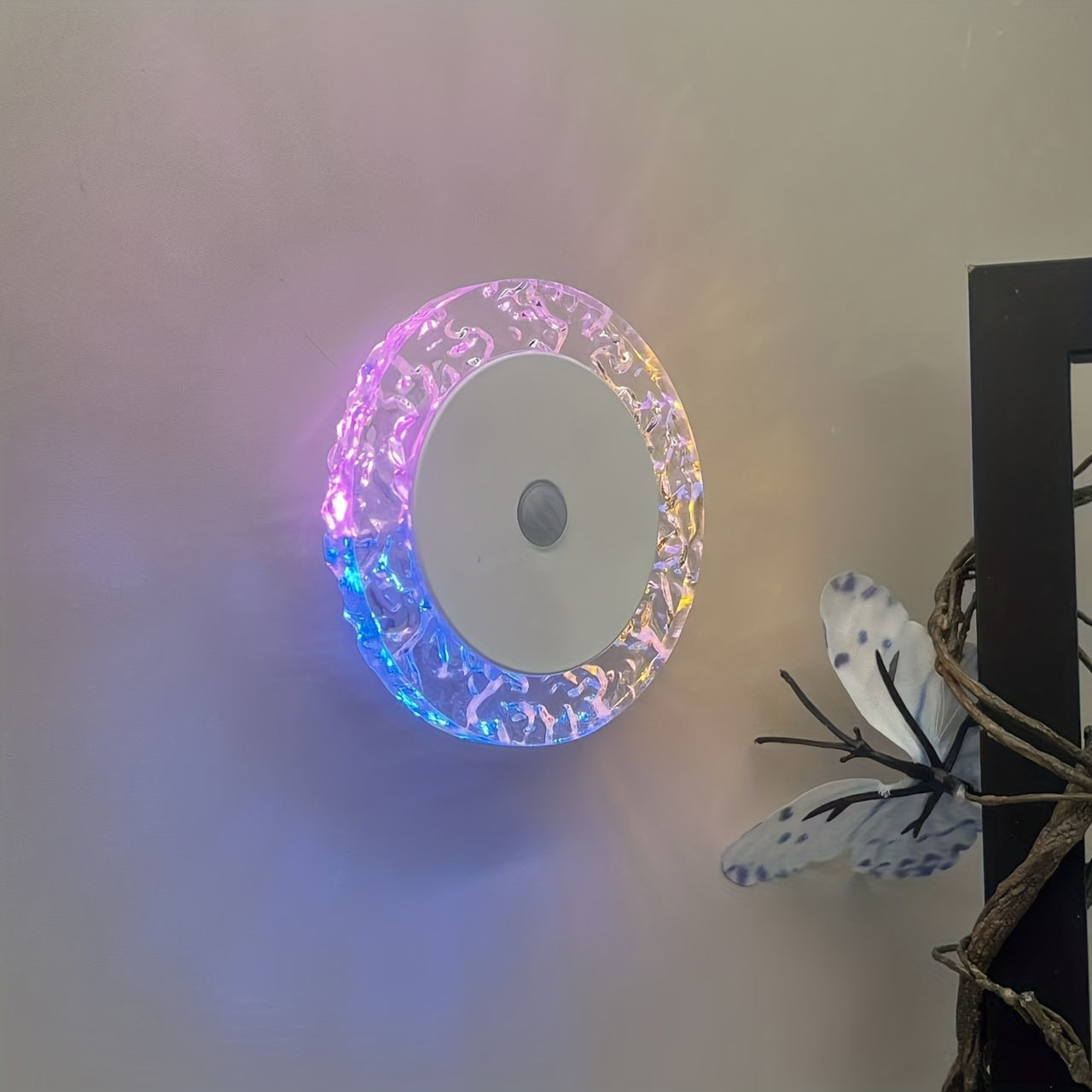 Veilleuse LED Intelligente Detecteur de Mouvement - Rechargeable USB 800mAh, Fixation Magnetique, Lumiere Reglable