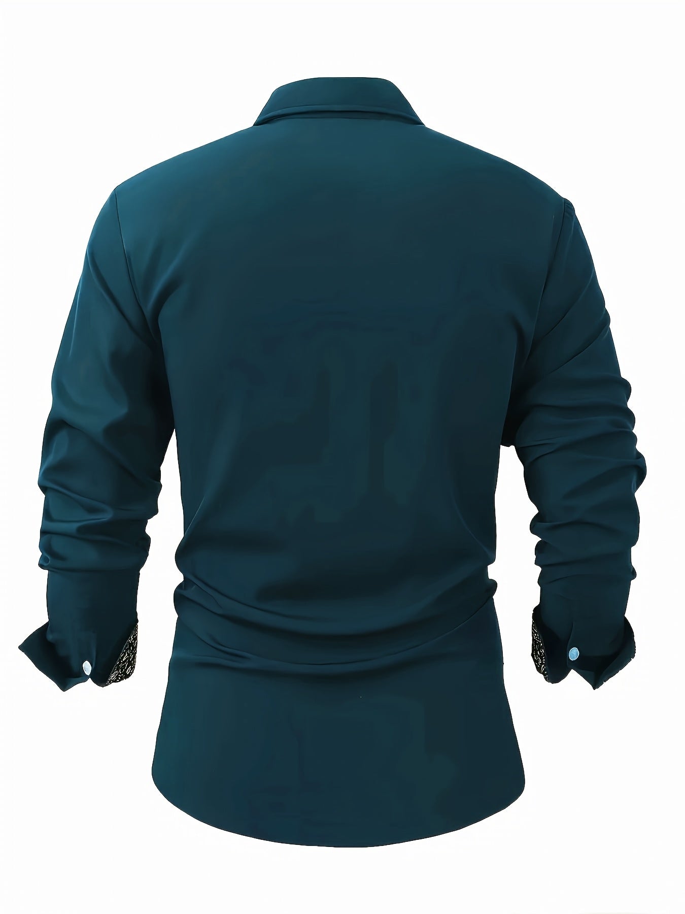 Chemise décontractée à manches longues pour homme - Topdecheztop.fr