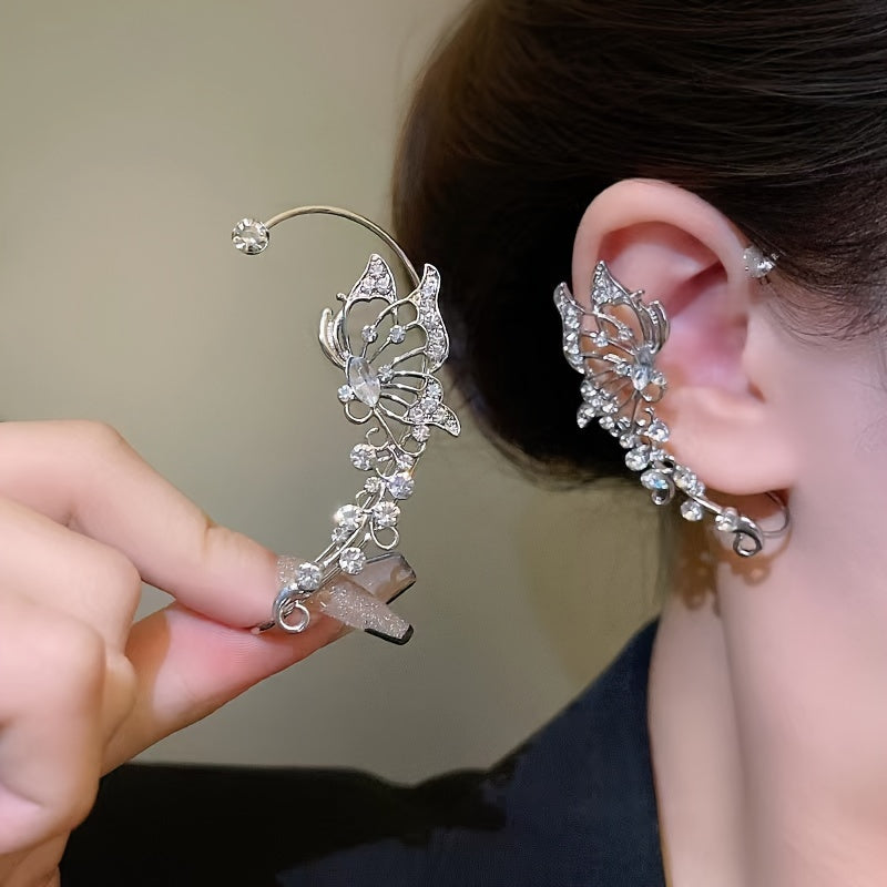 Boucles d'oreilles papillon exquises, 1 pièce - Topdecheztop.fr
