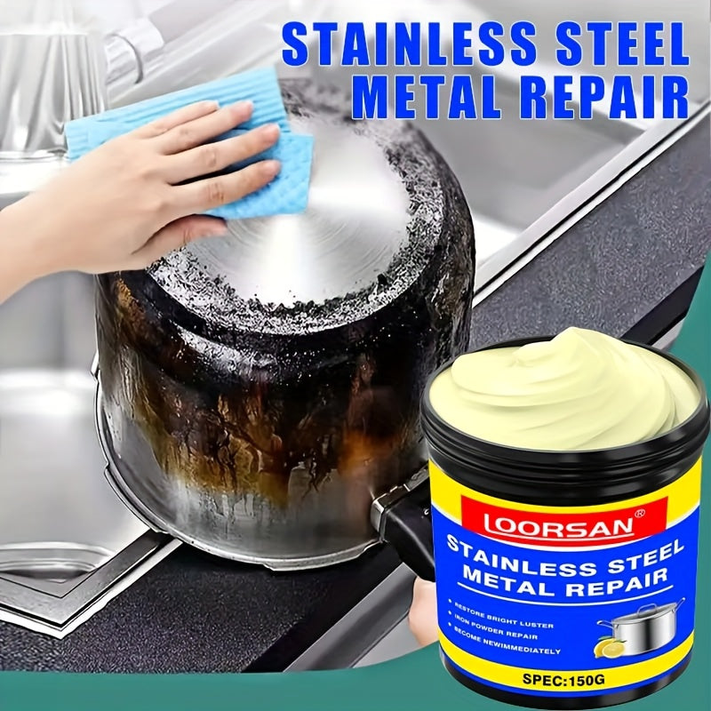 Pate de Reparation Multi-Usages Metaux 150ml - Renovateur Acier Inoxydable Anti-Rouille