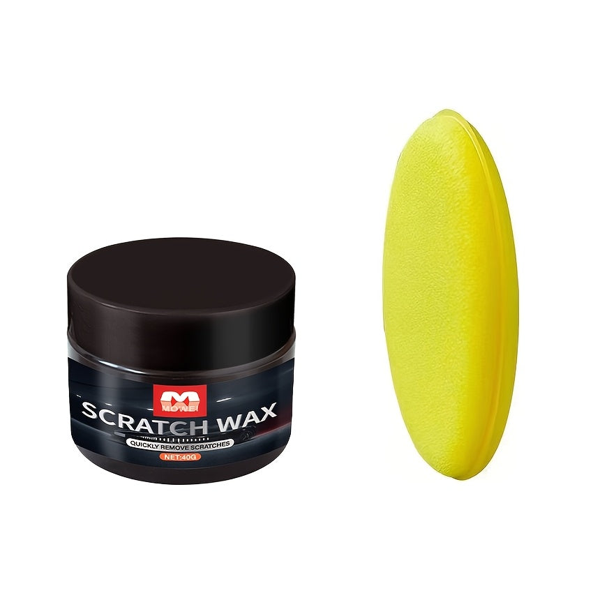 Pâte de réparation verre multifonction 40g - Rayures, jaunissement, clarté 99%