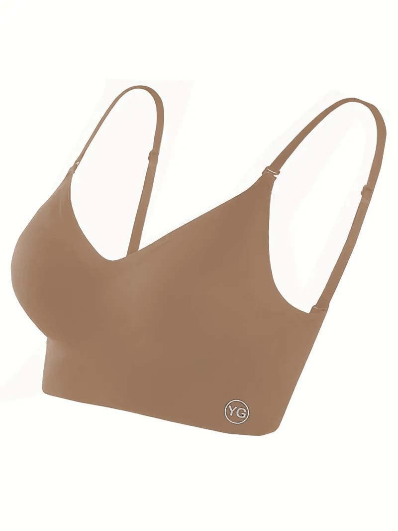 Soutien-gorge push-up dos nu forme U - Bretelles amovibles, coussinets, ideal petites poitrines
