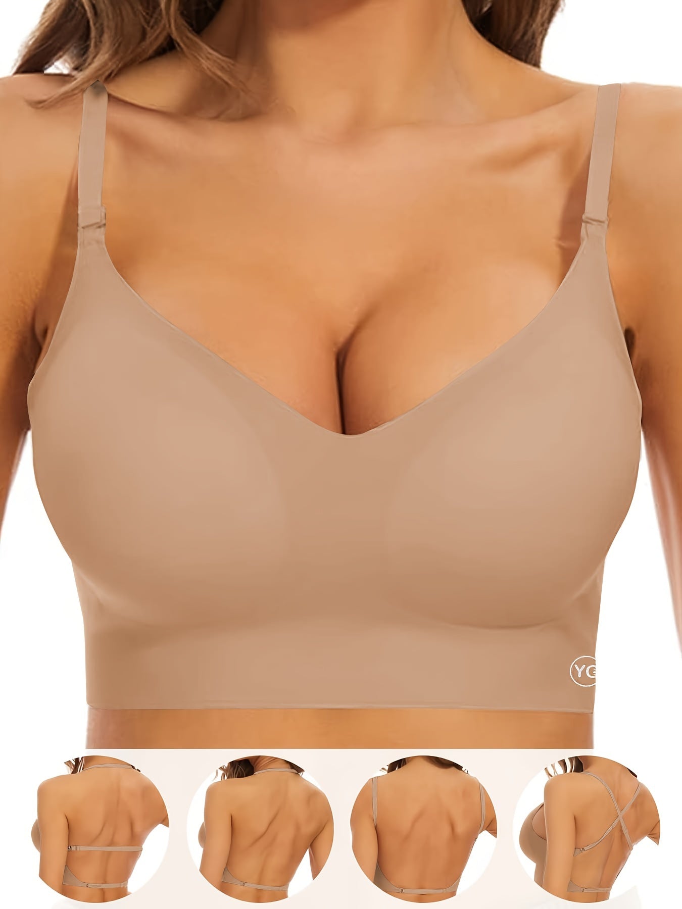 Soutien-gorge  sans armatures pour femme - Topdecheztop.fr