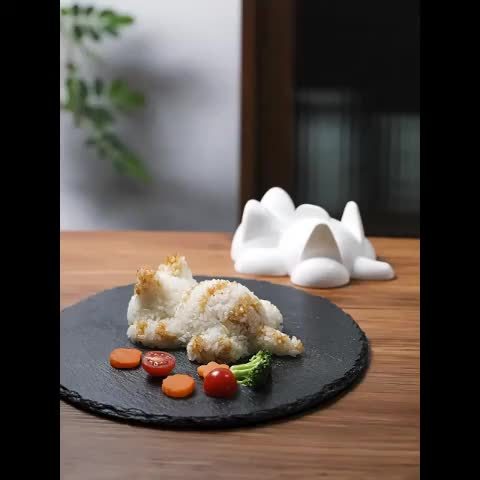 Moule a Boulettes de Riz 200g - Cuisine Asiatique, Bento, Plastique Alimentaire