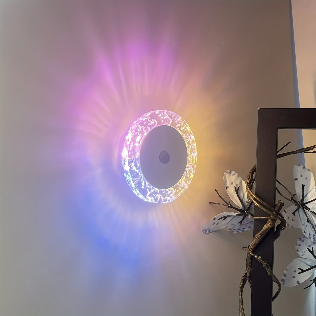 Veilleuse LED Intelligente Detecteur de Mouvement - Rechargeable USB 800mAh, Fixation Magnetique, Lumiere Reglable