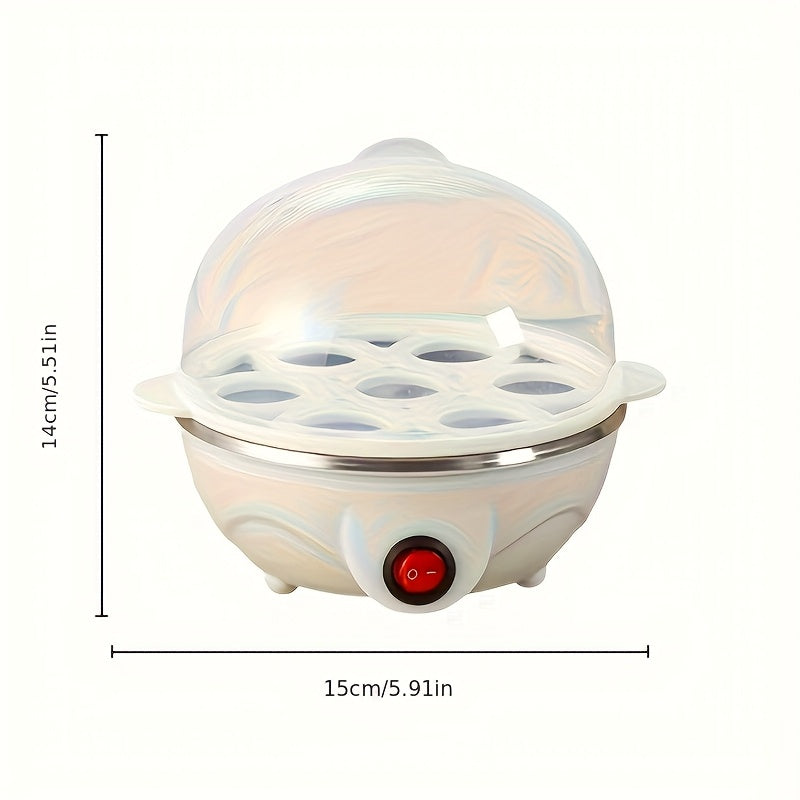 Cuiseur a Oeufs Electrique 7 Oeufs - Arret Automatique, Cuisson Vapeur, 220V, Gain de Temps