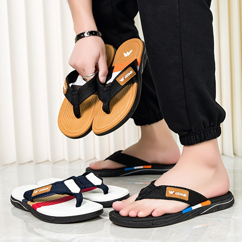 Tongs tendance pour hommes, confortables, antidérapantes - Topdecheztop.fr