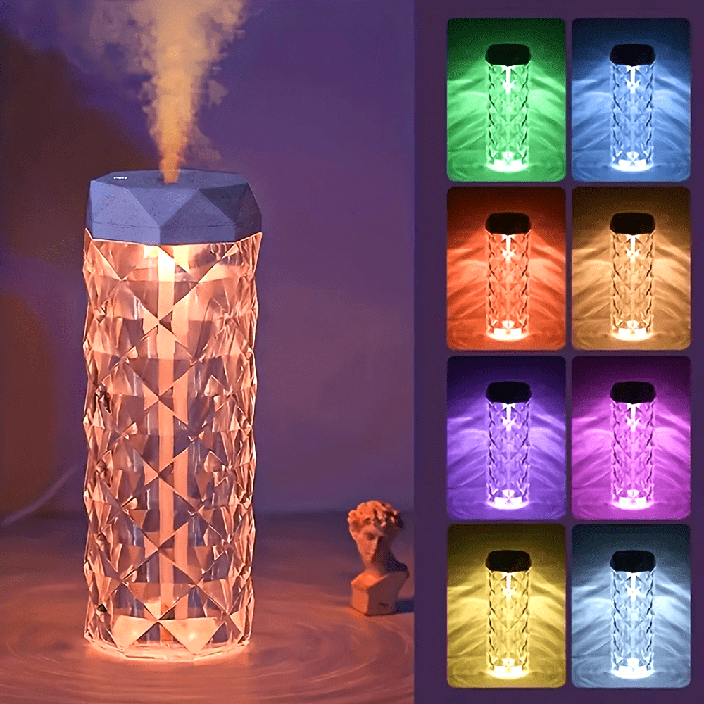 Humidificateur d'air et diffuseur d'aromathérapie alimenté par USB - Topdecheztop.fr