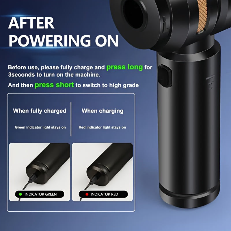 Aspirateur portable sans fil 200W 16kPa - Rechargeable USB