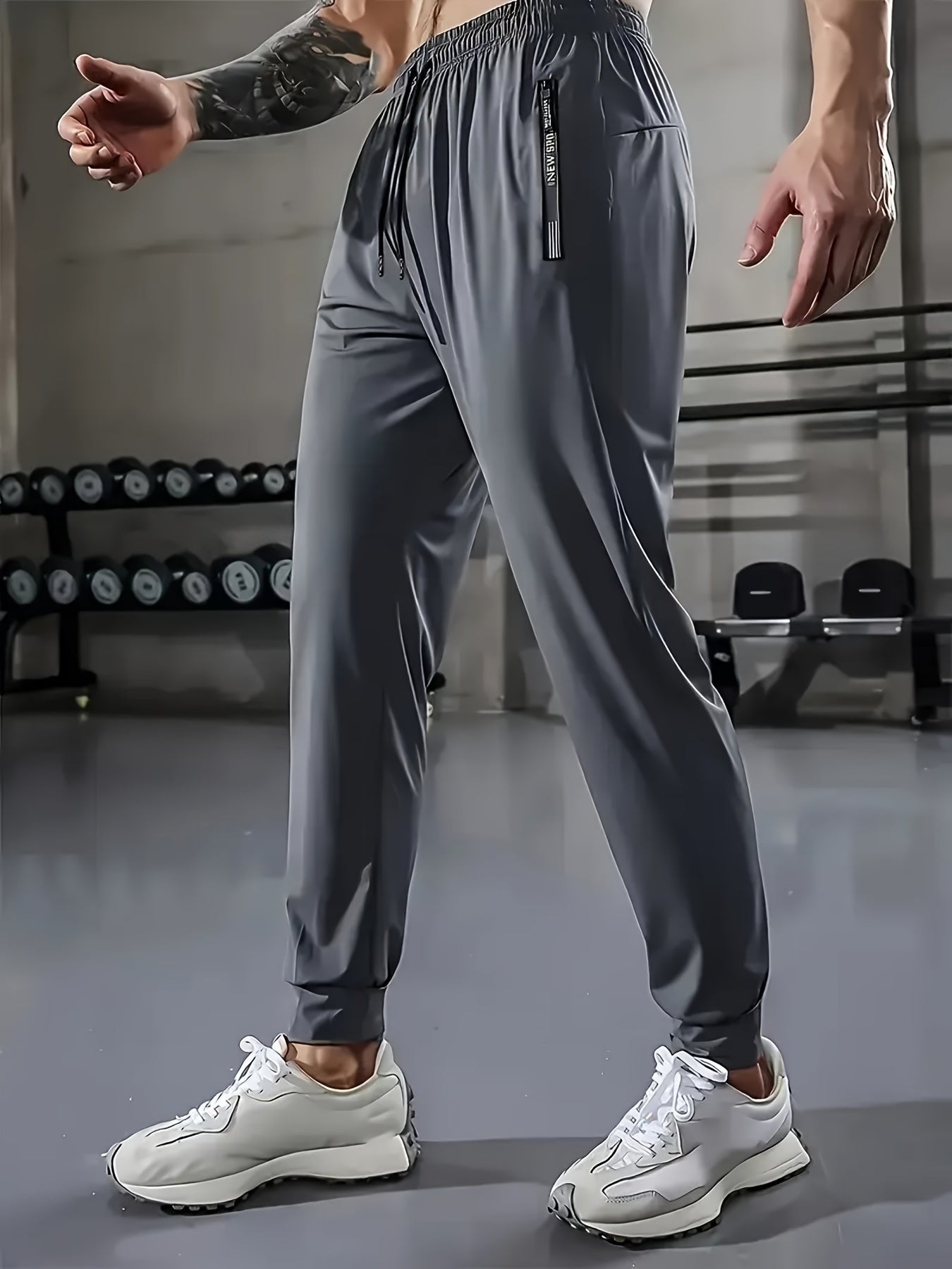 Pantalon en tissu extensible  pour la course à pied, le jogging - Topdecheztop.fr