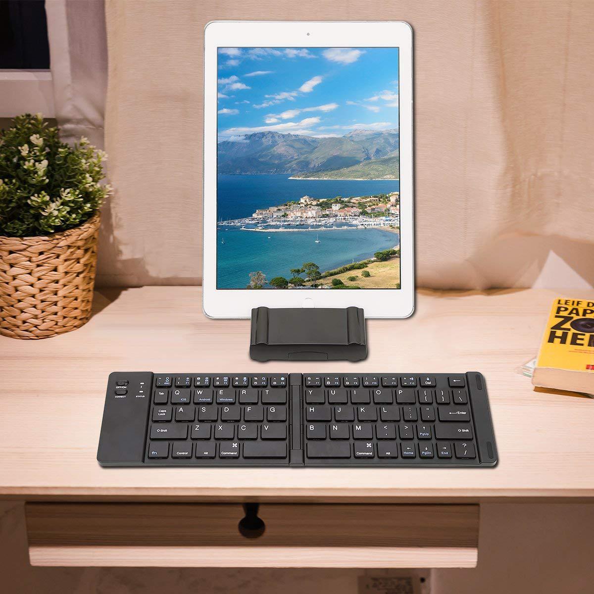 Clavier Bluetooth Pliable en Métal – Mini Clavier Sans Fil Compact 🔑✨