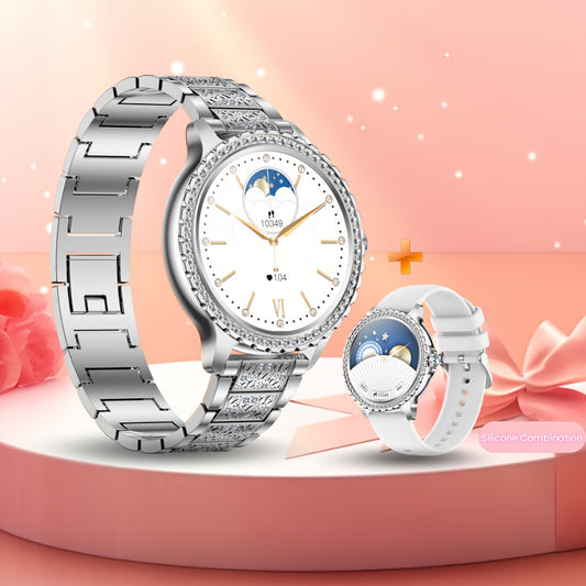 Montre Connectée LIGE Femme – Écran 1,32”, Appels Sans Fil & Étanche IP67