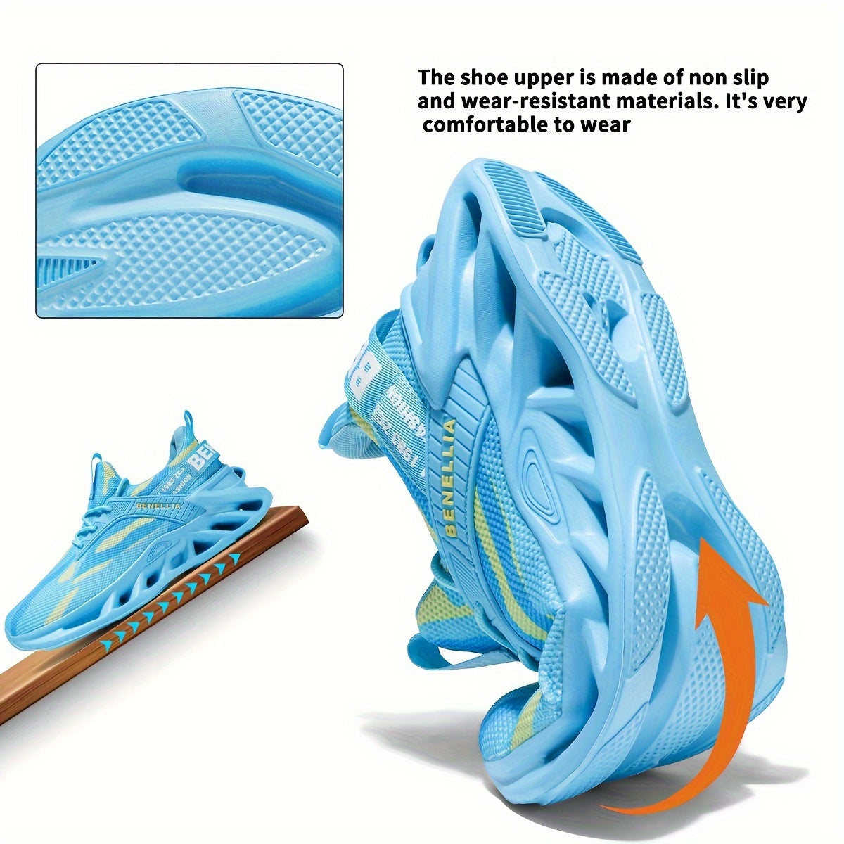 Chaussures de Running Unisexes – Respirantes, Semelle EVA, Tailles EU 36.5–44.5 🏃
