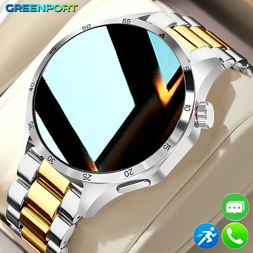 Montre connectee ERUN ecran TFT 1.5 pouce - Bluetooth 5.0, batterie 250mAh, bracelet silicone, noir ou argente