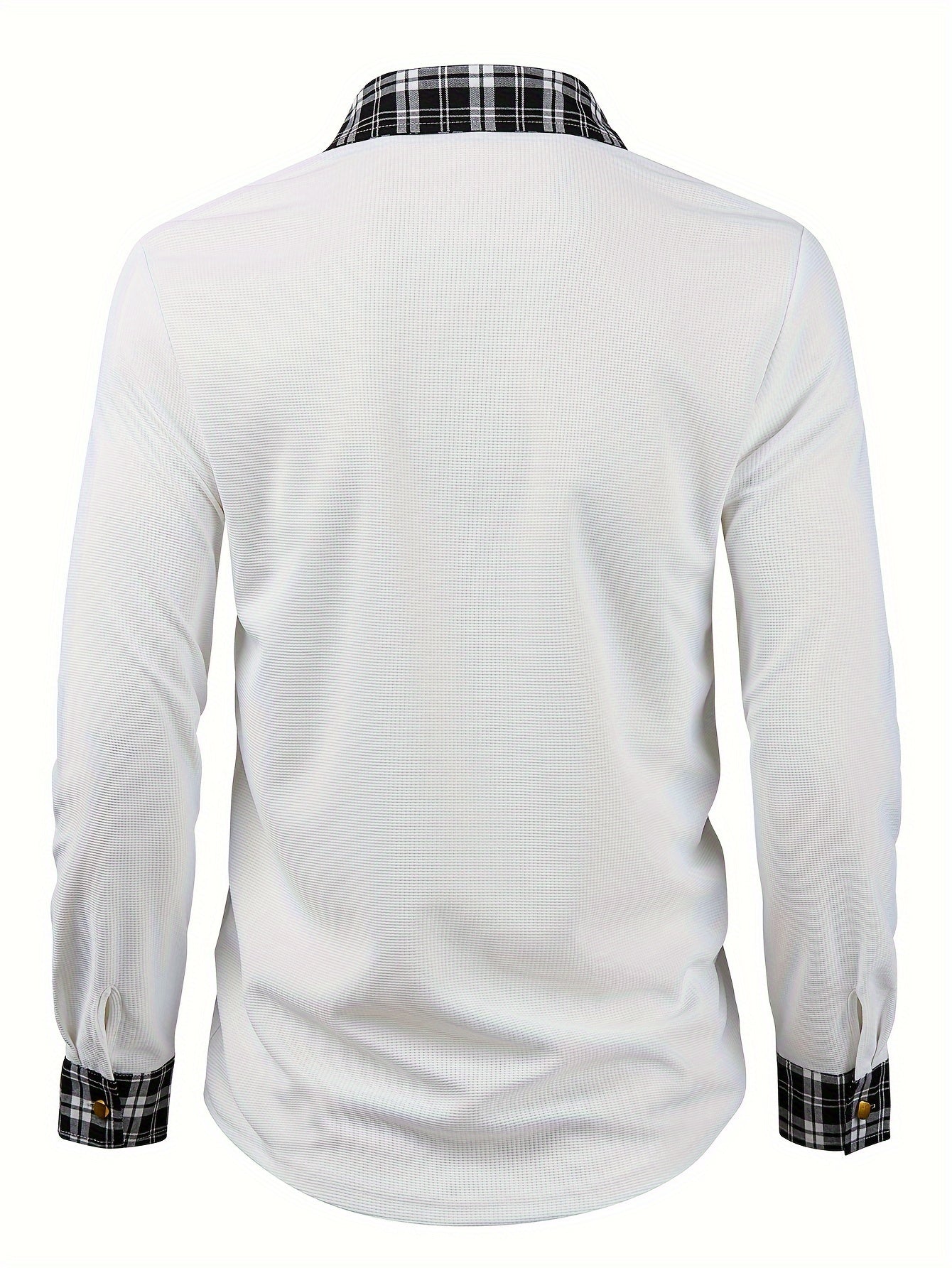 Chemise décontractée à manches longues pour homme - Topdecheztop.fr