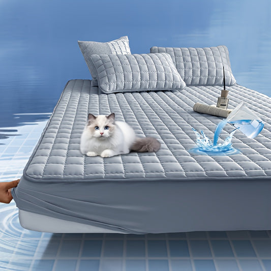 Protege-Matelas Impermeable Matelasse - Lavable en Machine, Ultra-Doux, Epais, 4 Coloris, 90x200 a 200x220cm