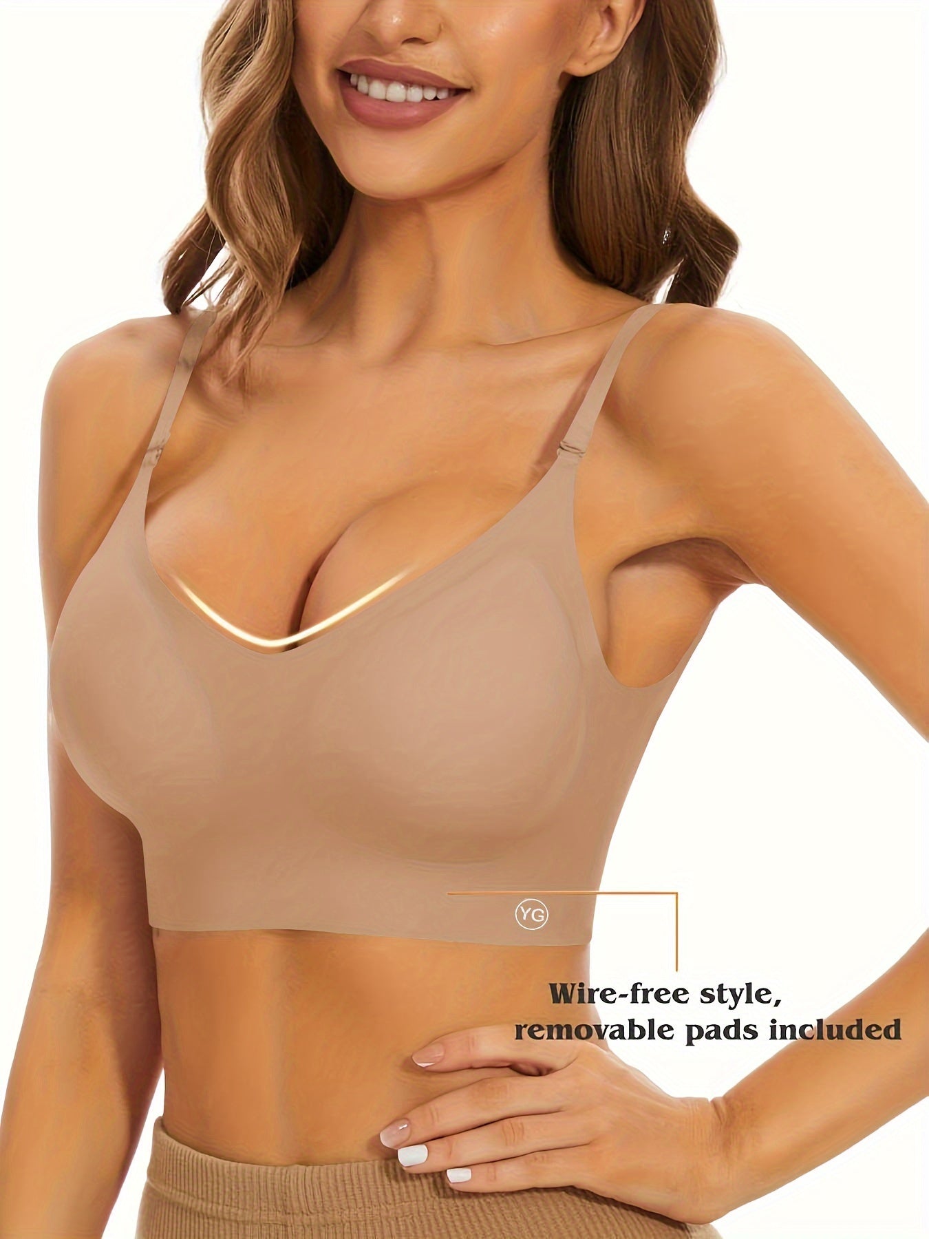 Soutien-gorge  sans armatures pour femme - Topdecheztop.fr