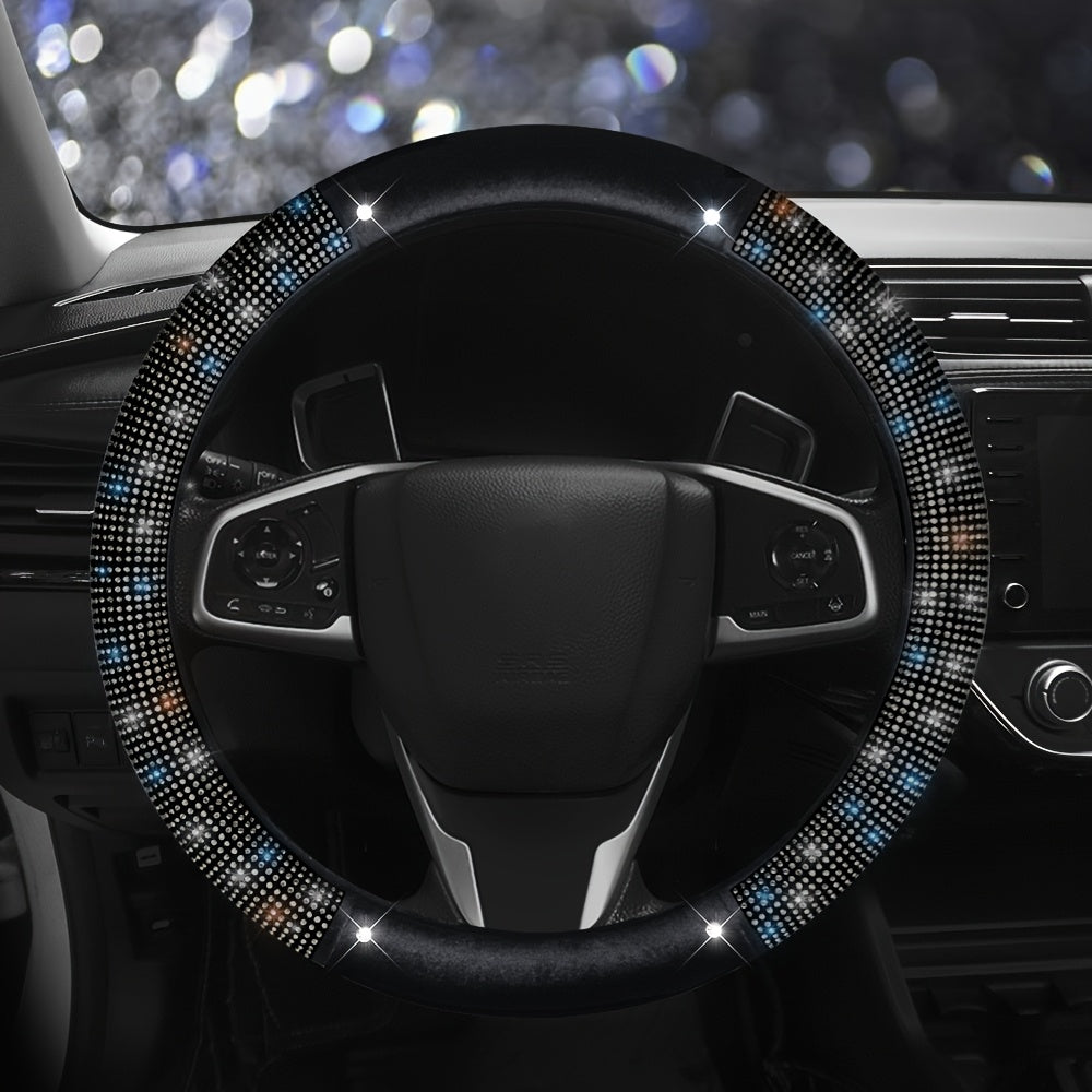 Housse de Volant Ornee de Diamants - Luxe & Confort Universel