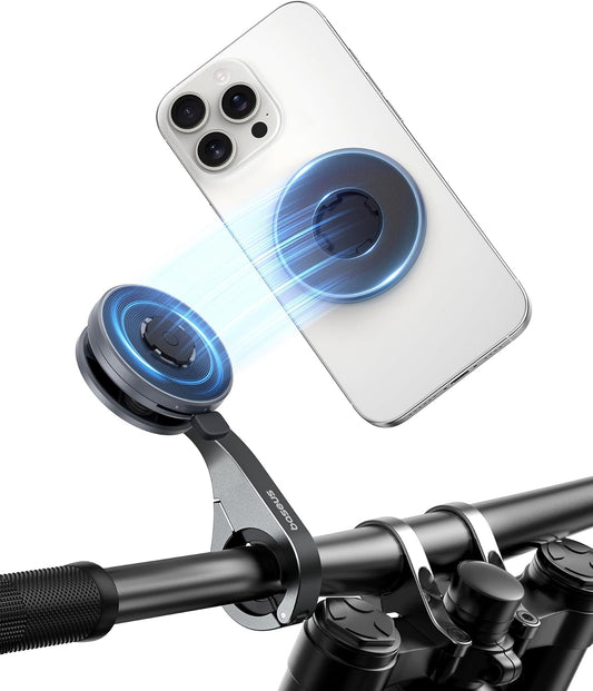 Baseus PrimeTrip VB1 Support Téléphone Vélo, Support Universel Smartphone Vélo, Support Anti-Vibration pour iPhone 16 15 14 13 Pro Max Plus, Samsung S23