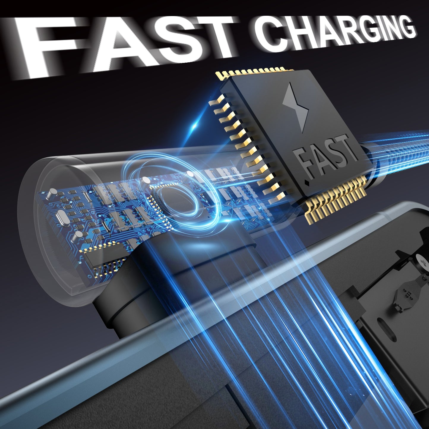Câble de Charge à 90° – 20W, USB vers Lightning, Nylon Tressé | 1m & 2m | Hihowin