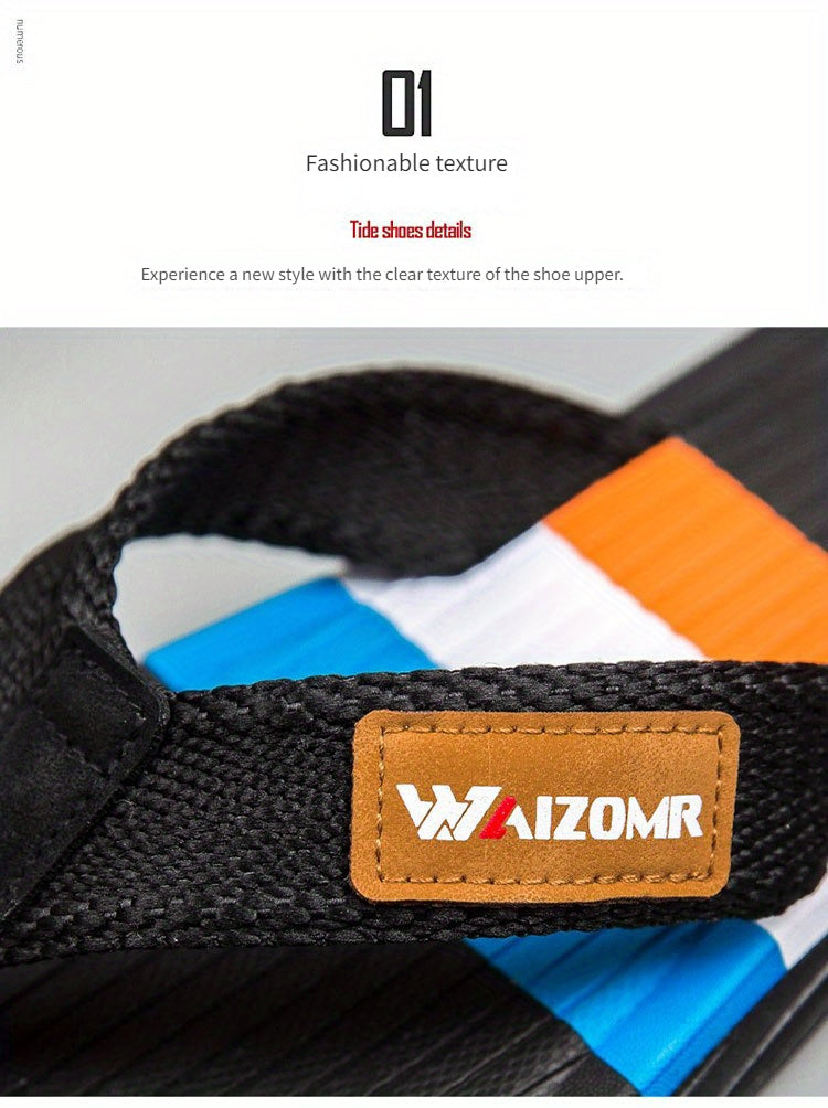 Tongs tendance pour hommes, confortables, antidérapantes - Topdecheztop.fr