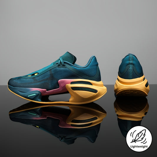 Baskets Homme Semelle Epaisse Amortissante - Sport, Street, Bout Rond, Toute Saison
