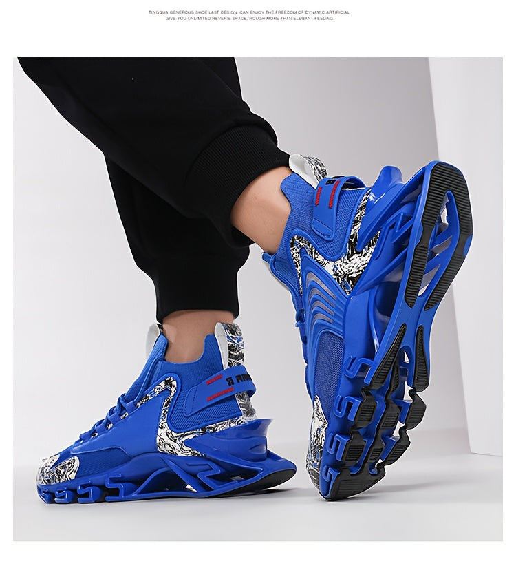 Baskets Montantes Homme Blade Cushioning – Maintien Cheville, Amorti EVA, Style Sport & Street