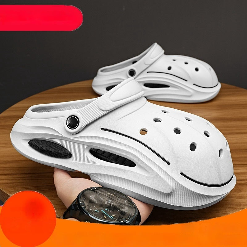 Sandales EVA Ajourees Unisexe - Respirantes, Impermeables, Talon Plat 3cm, 4 Coloris, Pointures 40-45