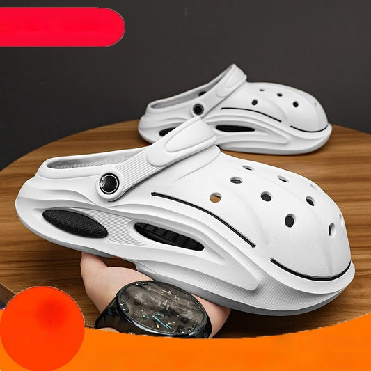 Sandales EVA Ajourees Unisexe - Respirantes, Impermeables, Talon Plat 3cm, 4 Coloris, Pointures 40-45