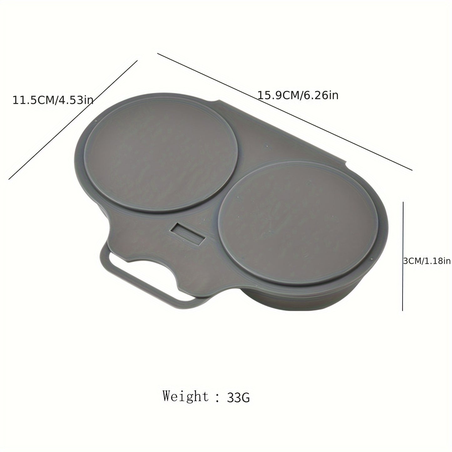 Appareil Omelettes Antiadhesif Micro-Ondes 2 Tasses - Cuisson Rapide et Saine, Facile a Nettoyer, 2 Coloris