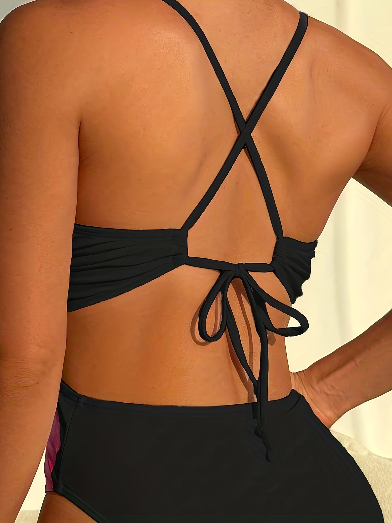 Maillot de Bain 1 Piece Femme Imprime Floral - Col en V, Rembourrage Amovible, Tissu Stretch, 5 Coloris, S au XL