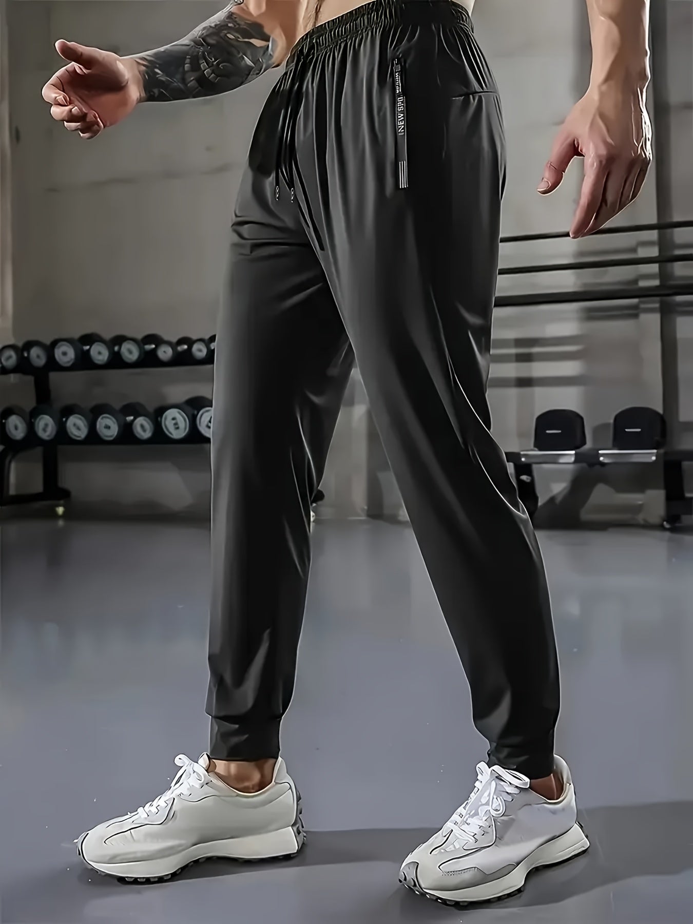 Pantalon en tissu extensible  pour la course à pied, le jogging - Topdecheztop.fr