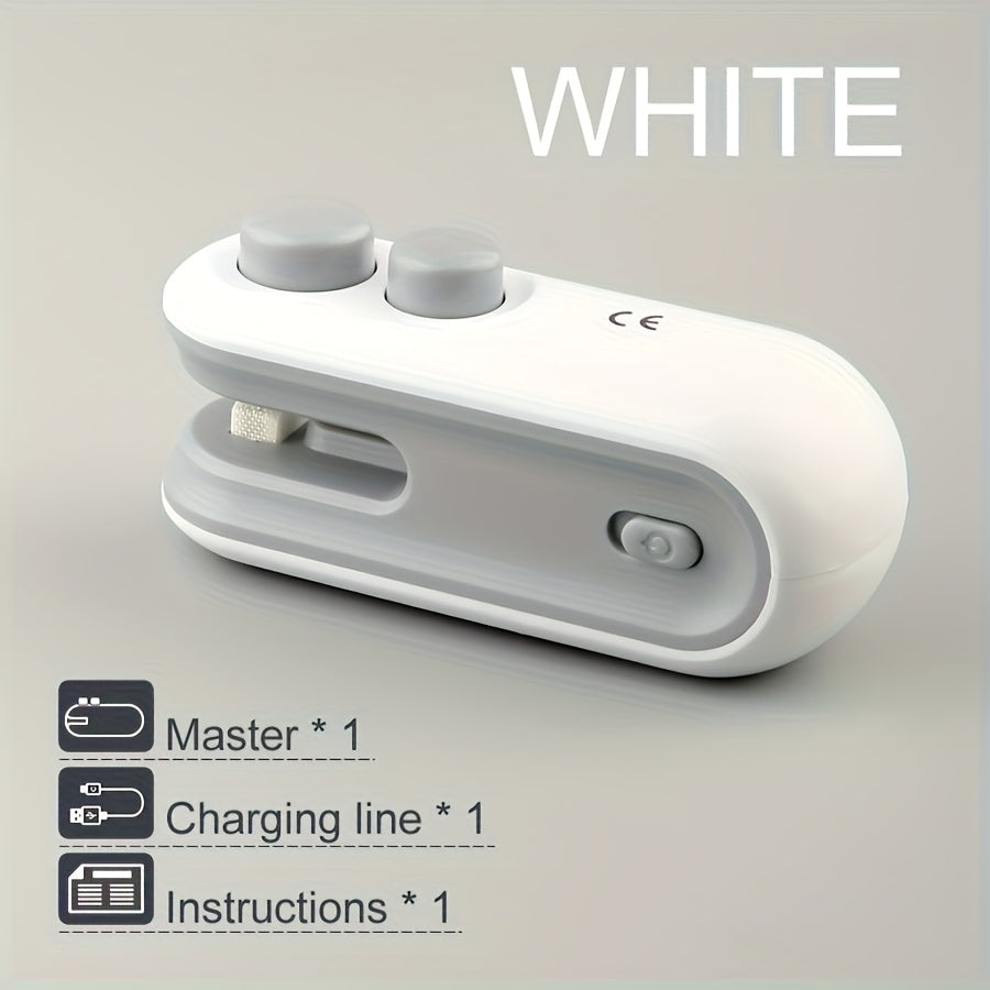Scelleuse Portable Rechargeable USB – Conservez Vos Snacks