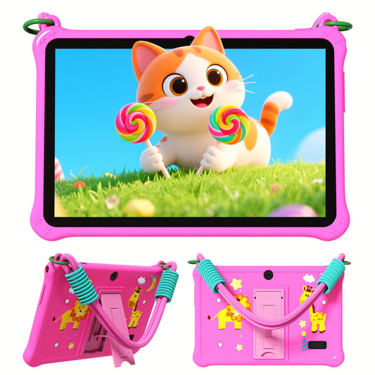 Tablette Enfants 7 Pouces Android 13 - Etui de Protection, 2GB RAM + 32GB ROM, Processeur Quadricœur, Double Camera, Wi-Fi, USB-C, 3 Ans et Plus