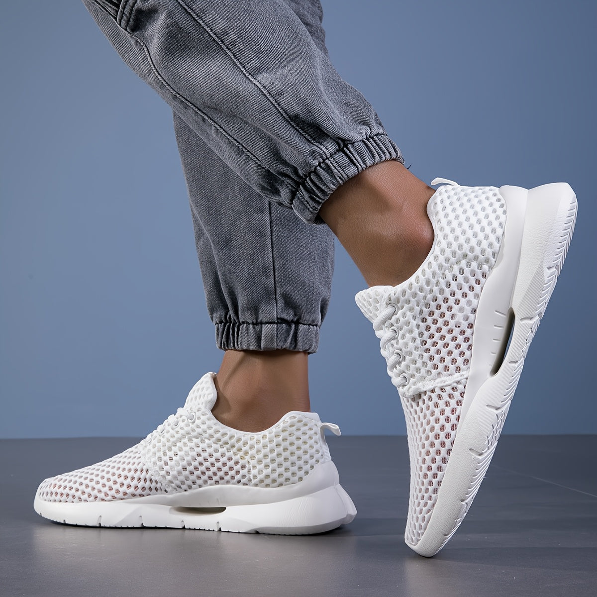 Chaussures de Marche Décontractées Unisexes – Semelle EVA, Lacets, Printemps/Été 👟☀️