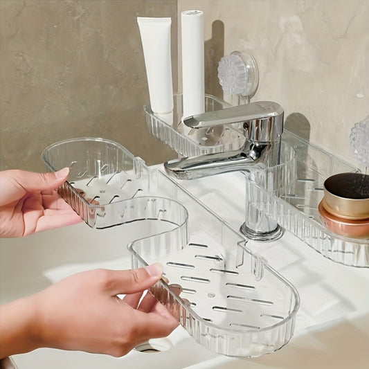 Organisateur Robinet Salle de Bain - Porte-Accessoires sans Percage